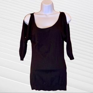 Express cold shoulder top, XS